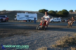 Mini-racers flat trackin' on minibikes (minibike hooligans img_4875.jpg)